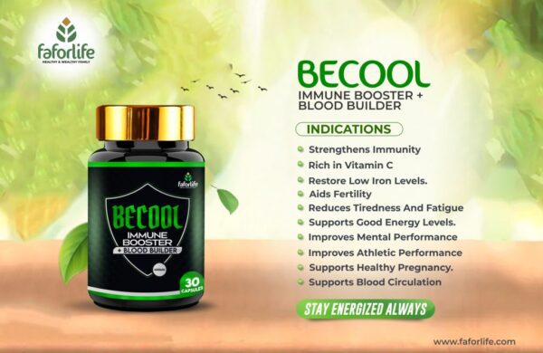 BECOOL Immune Booster+: Stay Energized & Strengthen Immunity - Image 2