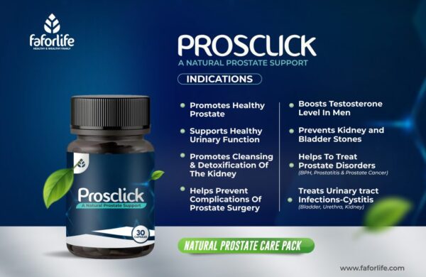 PROSCLICK Remedy: Natural Prostate & Urinary Health Support - Image 2