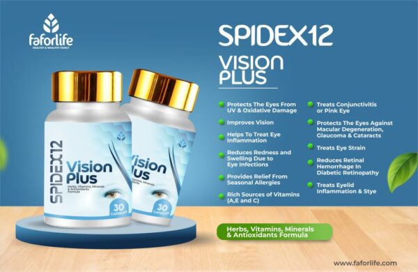 Spidex12: Comprehensive Eye Health & Vision Support - Image 2