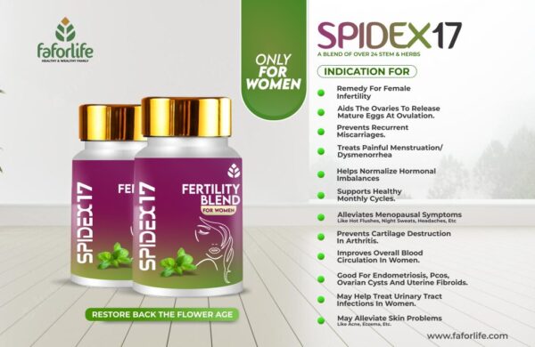 Spidex17: Women’s Fertility & Hormonal Health Support - Image 2